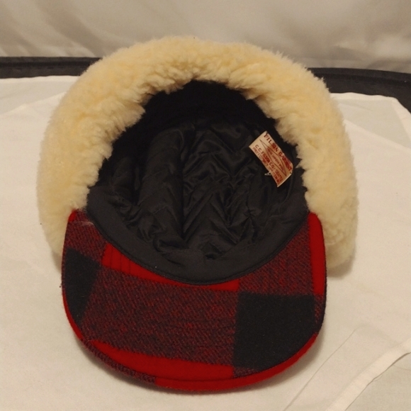 Filson Double Mackinaw Shearling Cap - Picture 5 of 8
